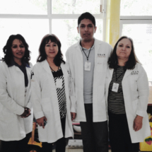 Integrantes del Laboratorio Miguel y Dra. Vega